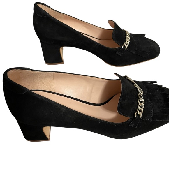 Kate Spade Womens Black Suede 2" Pumps Size 8.5 B - Picture 7 of 10